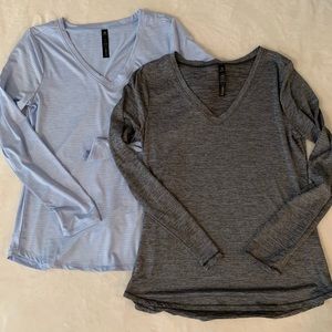 Set of long sleeve tops